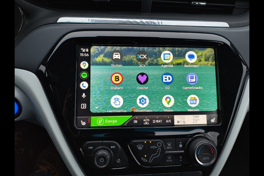 Opel Ampera-E 65kWh SOH 100% Leer Stuur+Stoelverwarming Camera Ecc Adap.Cruise Apple Carplay Android Auto Pdc Bose®-Sound Innovation Business  Autom.Inparkeren Dodehoek BTMS Assistent Lane Assist Lmv 17" Isofix Led Rijstrooksensor Keyless Xenon Wifi Origineel Nederlandse Auto, licht van gewicht, -en zeer energie-efficient!