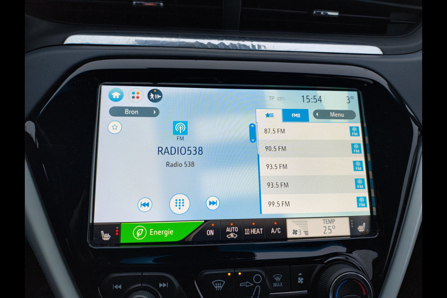 Opel Ampera-E 65kWh SOH 100% Leer Stuur+Stoelverwarming Camera Ecc Adap.Cruise Apple Carplay Android Auto Pdc Bose®-Sound Innovation Business  Autom.Inparkeren Dodehoek BTMS Assistent Lane Assist Lmv 17" Isofix Led Rijstrooksensor Keyless Xenon Wifi Origineel Nederlandse Auto, licht van gewicht, -en zeer energie-efficient!