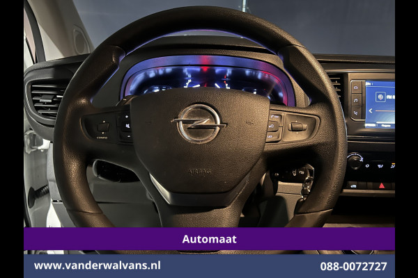 Opel Vivaro 2.0 CDTI 177pk Automaat L3H1 Euro6 Airco | Camera | Apple Carplay | Android Auto Cruisecontrol, Parkeersensoren, Bijrijdersbank, 2500kg trekvermogen