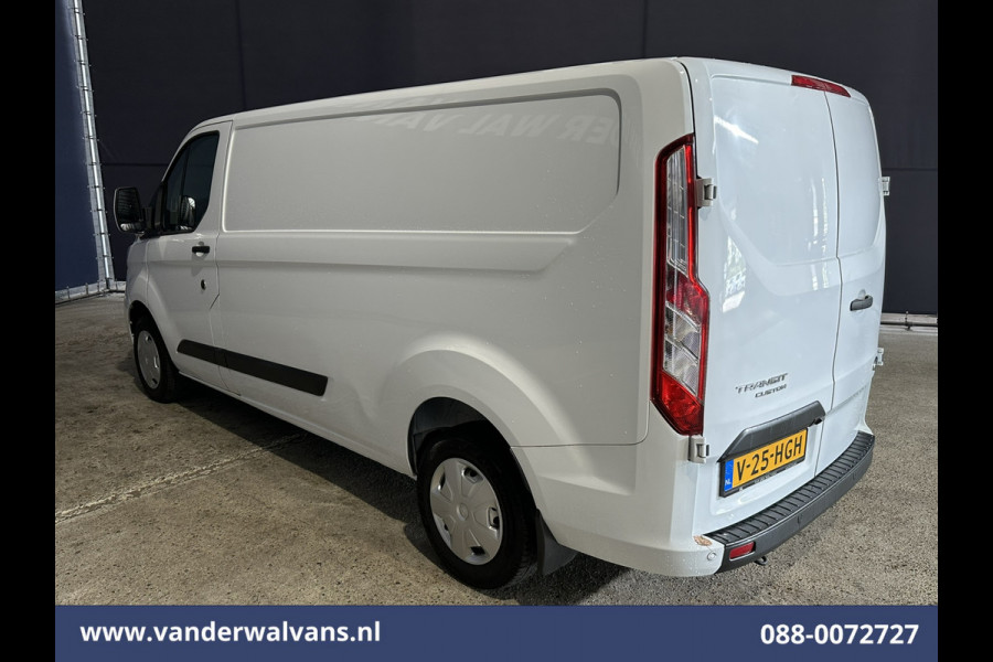 Ford Transit Custom 2.0 TDCI L2H1 Euro6 Airco | Camera | Apple Carplay | LED | Cruisecontrol 2800kg trekvermogen, Android Auto, Parkeersensoren, Verwarmde voorruit, Bijrijdersbank