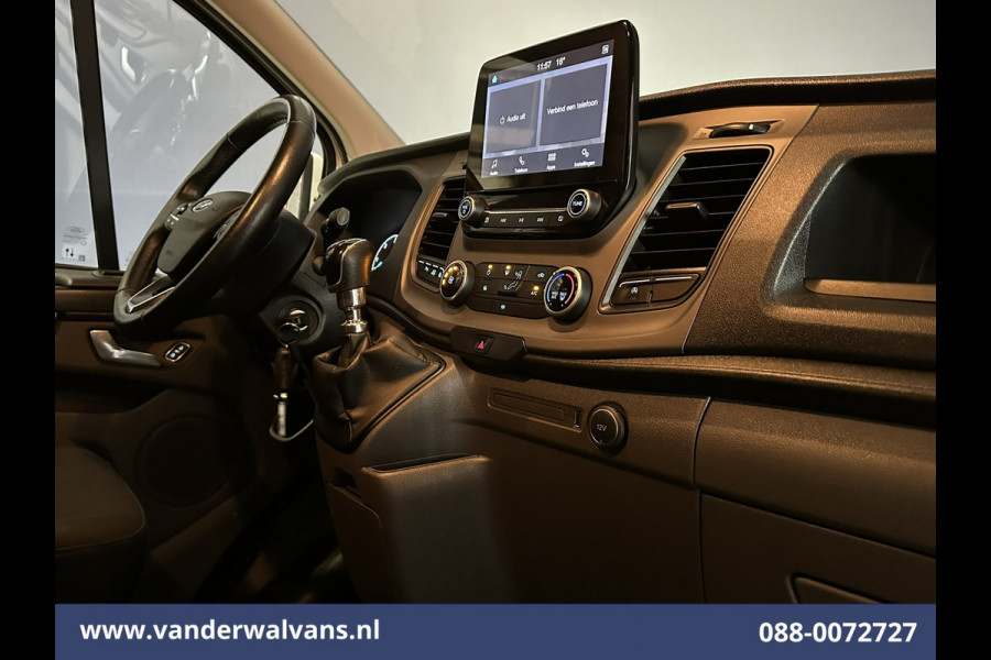Ford Transit Custom 2.0 TDCI L2H1 Euro6 Airco | Camera | Apple Carplay | LED | Cruisecontrol 2800kg trekvermogen, Android Auto, Parkeersensoren, Verwarmde voorruit, Bijrijdersbank