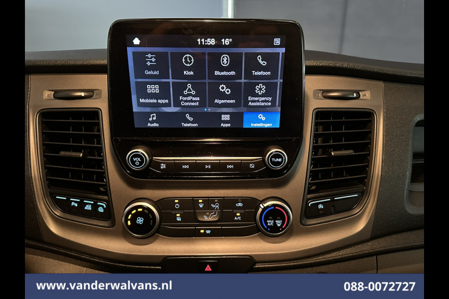 Ford Transit Custom 2.0 TDCI L2H1 Euro6 Airco | Camera | Apple Carplay | LED | Cruisecontrol 2800kg trekvermogen, Android Auto, Parkeersensoren, Verwarmde voorruit, Bijrijdersbank