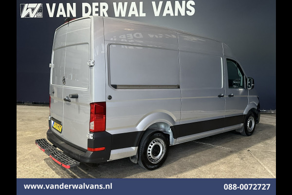 Volkswagen Crafter 2.0 TDI 141pk L3H3 L2H2 Euro6 Airco | Camera | Apple Carplay | Cruisecontrol Android Auto, Parkeersensoren, Bijrijdersbank, 3000kg Trekvermogen, zilver
