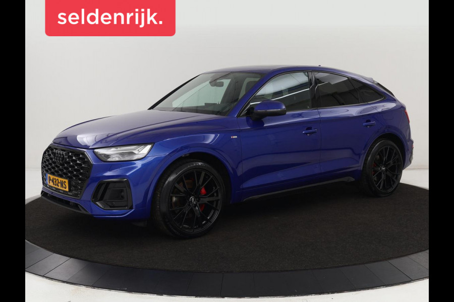 Audi Q5 Sportback 55 TFSIe S edition | Panoramadak | Bang & Olufsen | Stoelverwarming | Adaptive cruise | Luchtvering | Matrix LED | 21'' | Carplay | Half leder | Navigatie | Camera | PHEV | Plug In