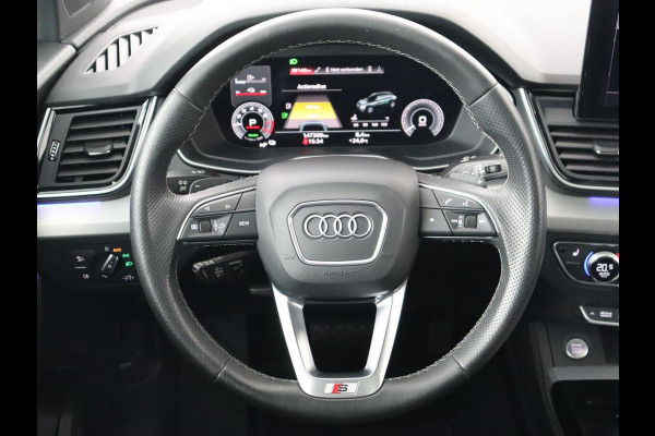 Audi Q5 Sportback 55 TFSIe S edition | Panoramadak | Bang & Olufsen | Stoelverwarming | Adaptive cruise | Luchtvering | Matrix LED | 21'' | Carplay | Half leder | Navigatie | Camera | PHEV | Plug In