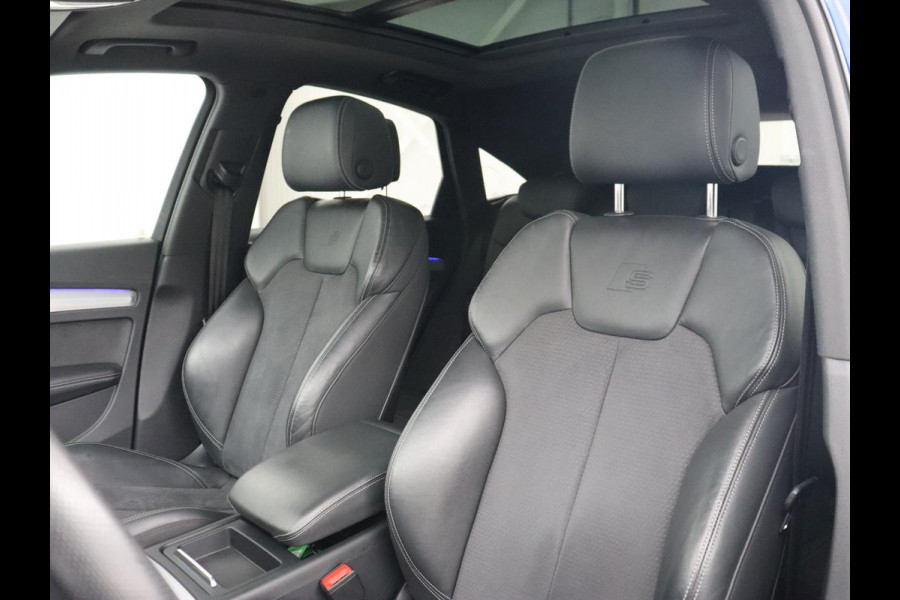Audi Q5 Sportback 55 TFSIe S edition | Panoramadak | Bang & Olufsen | Stoelverwarming | Adaptive cruise | Luchtvering | Matrix LED | 21'' | Carplay | Half leder | Navigatie | Camera | PHEV | Plug In