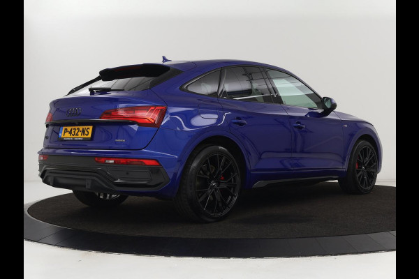 Audi Q5 Sportback 55 TFSIe S edition | Panoramadak | Bang & Olufsen | Stoelverwarming | Adaptive cruise | Luchtvering | Matrix LED | 21'' | Carplay | Half leder | Navigatie | Camera | PHEV | Plug In