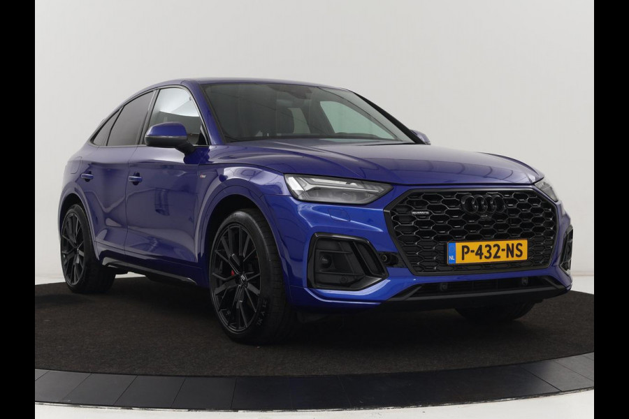 Audi Q5 Sportback 55 TFSIe S edition | Panoramadak | Bang & Olufsen | Stoelverwarming | Adaptive cruise | Luchtvering | Matrix LED | 21'' | Carplay | Half leder | Navigatie | Camera | PHEV | Plug In