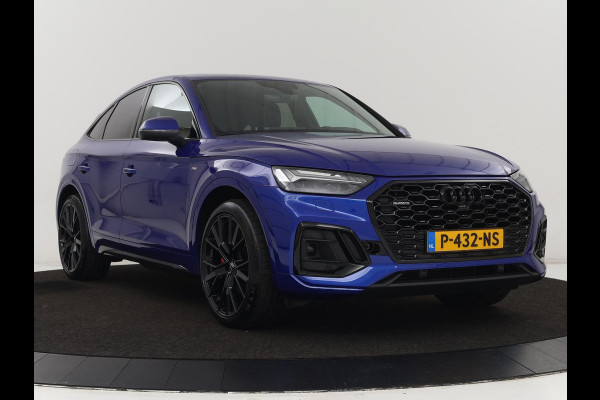 Audi Q5 Sportback 55 TFSIe S edition | Panoramadak | Bang & Olufsen | Stoelverwarming | Adaptive cruise | Luchtvering | Matrix LED | 21'' | Carplay | Half leder | Navigatie | Camera | PHEV | Plug In