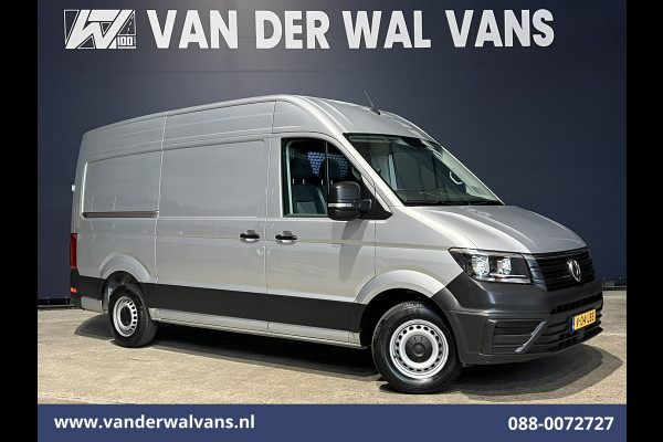 Volkswagen Crafter 2.0 TDI 140pk L3H3 L2H2 Euro6 Airco | Navigatie | Apple Carplay | Cruisecontrol Android Auto, Bijrijdersbank, 3000kg trekvermogen, zilver