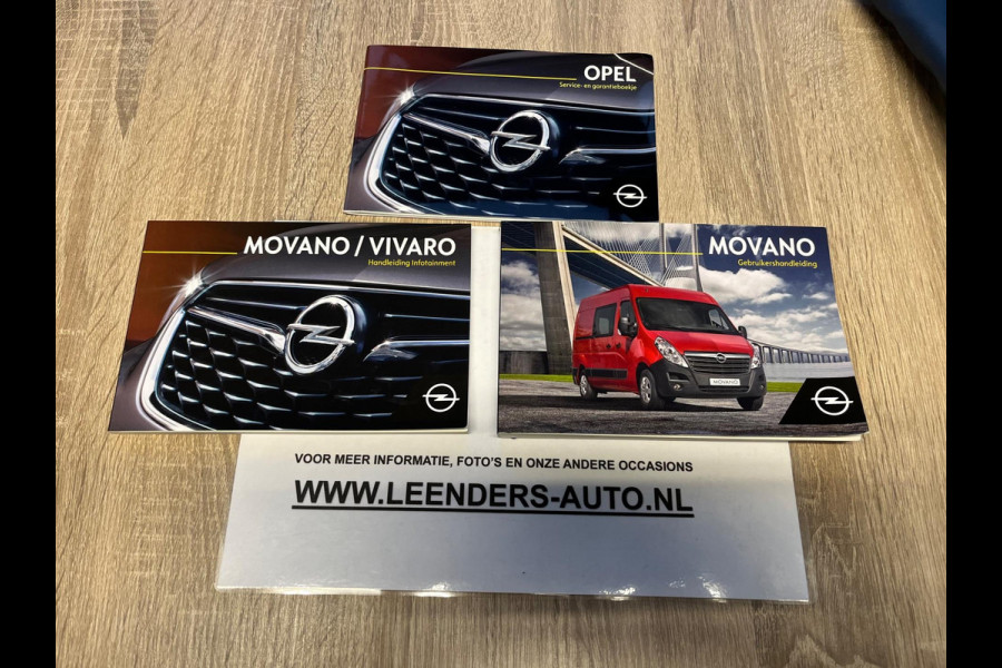 Opel Movano SERVICEWAGEN AUTOMAAT 2.3 CDTI BiTurbo 170pk euro6 L2H2 V230 OMVORMER ALUCA INRICHTING STANDKACHEL AIRCO RIJKLAARPRIJS