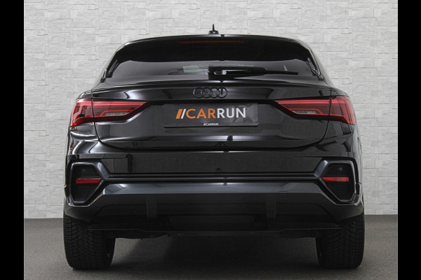 Audi Q3 Sportback 35 TFSI S-Line Sportpack | Sfeerverlichting | Keyless-Entry | Full-LED | Black-Optic | Audi-Sound | Carplay | Virtual-Cockpit | Climate-Control | Draadloos Laden | Dodehoek | Lane Assist | Autom. Achterklep | Bovag garantie.