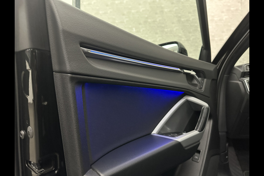 Audi Q3 Sportback 35 TFSI S-Line Sportpack | Sfeerverlichting | Keyless-Entry | Full-LED | Black-Optic | Audi-Sound | Carplay | Virtual-Cockpit | Climate-Control | Draadloos Laden | Dodehoek | Lane Assist | Autom. Achterklep | Bovag garantie.