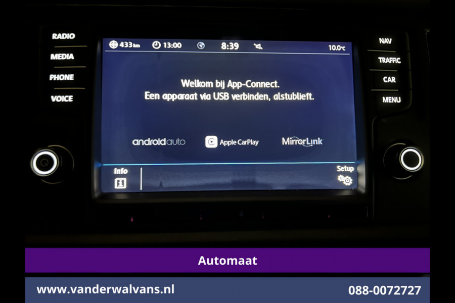 Volkswagen Crafter 2.0 TDI 140pk Automaat L4H3 L3H2 Euro6 Airco | Navigatie | Apple carplay | Camera Cruisecontrol, android auto, parkeersensoren, bijrijdersbank, 270 gr. achterdeuren