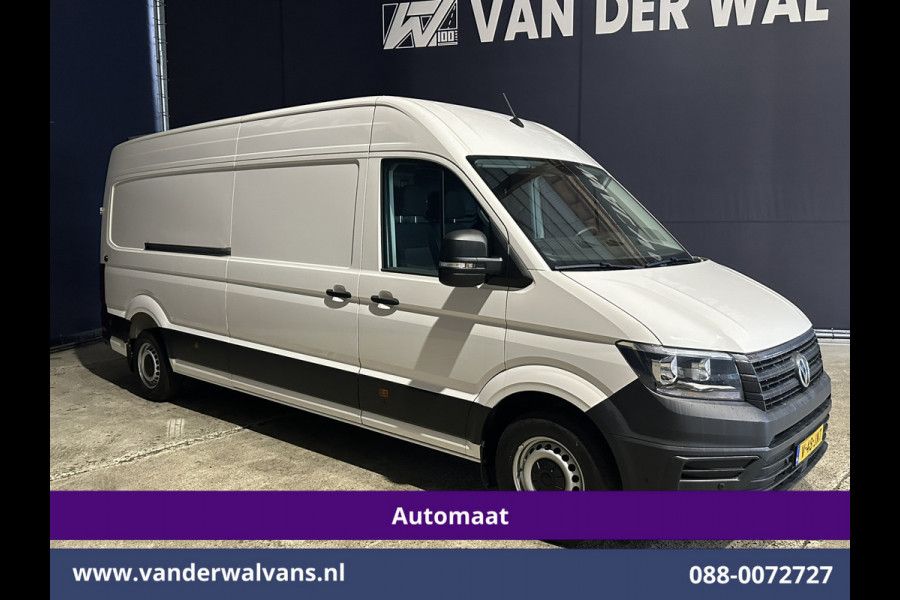 Volkswagen Crafter 2.0 TDI 140pk Automaat L4H3 L3H2 Euro6 Airco | Navigatie | Apple carplay | Camera Cruisecontrol, android auto, parkeersensoren, bijrijdersbank, 270 gr. achterdeuren