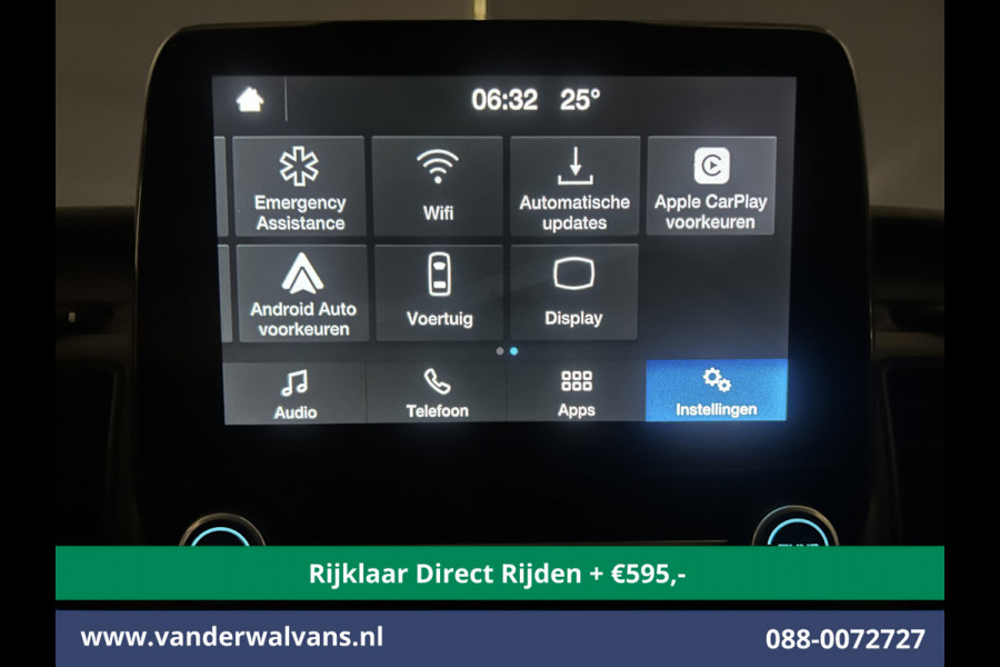Ford Transit Custom 2.0 TDCI L2H1 Euro6 *Rijklaar Direct Rijden* Airco | Camera | Apple Carplay | Cruisecontrol | LED | Parkeersensoren Android Auto, Verwarmde voorruit, Bijrijdersbank, 2800kg trekvermogen