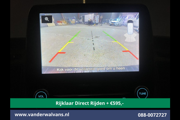 Ford Transit Custom 2.0 TDCI L2H1 Euro6 *Rijklaar Direct Rijden* Airco | Camera | Apple Carplay | Cruisecontrol | LED | Parkeersensoren Android Auto, Verwarmde voorruit, Bijrijdersbank, 2800kg trekvermogen