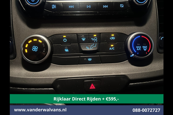 Ford Transit Custom 2.0 TDCI L2H1 Euro6 *Rijklaar Direct Rijden* Airco | Camera | Apple Carplay | Cruisecontrol | LED | Parkeersensoren Android Auto, Verwarmde voorruit, Bijrijdersbank, 2800kg trekvermogen