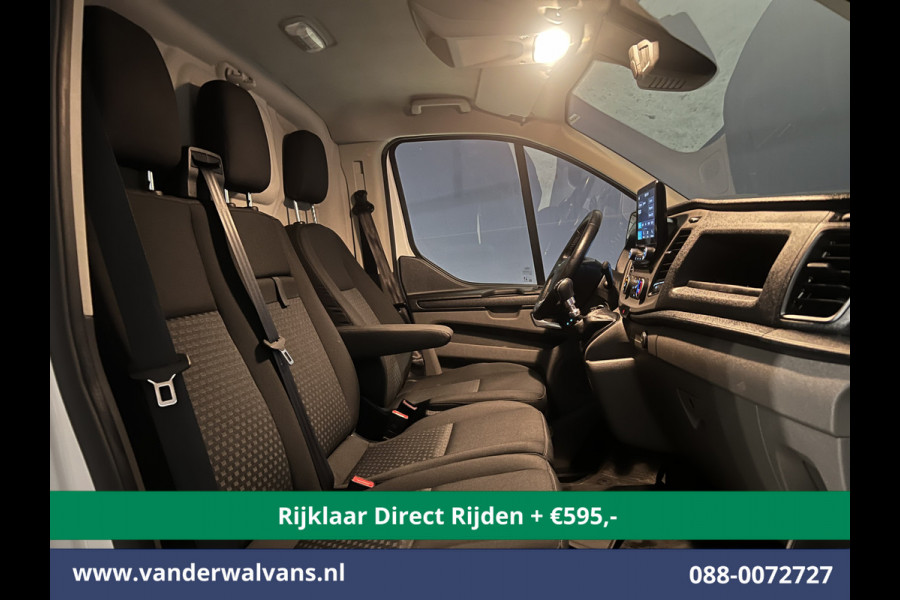 Ford Transit Custom 2.0 TDCI L2H1 Euro6 *Rijklaar Direct Rijden* Airco | Camera | Apple Carplay | Cruisecontrol | LED | Parkeersensoren Android Auto, Verwarmde voorruit, Bijrijdersbank, 2800kg trekvermogen