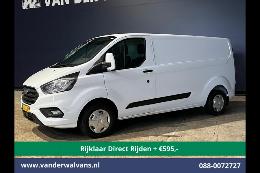 Ford Transit Custom 2.0 TDCI L2H1 Euro6 *Rijklaar Direct Rijden* Airco | Camera | Apple Carplay | Cruisecontrol | LED | Parkeersensoren Android Auto, Verwarmde voorruit, Bijrijdersbank, 2800kg trekvermogen