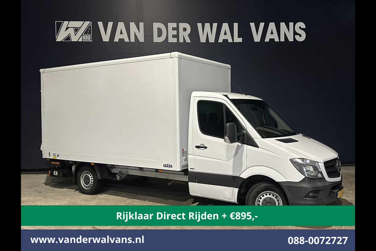 Mercedes-Benz Sprinter 316 CDI 164pk Bakwagen Laadklep Euro6 *Rijklaar Direct rijden* Airco | Camera | 994kg laadvermogen Cruisecontrol, Bijrijdersbank