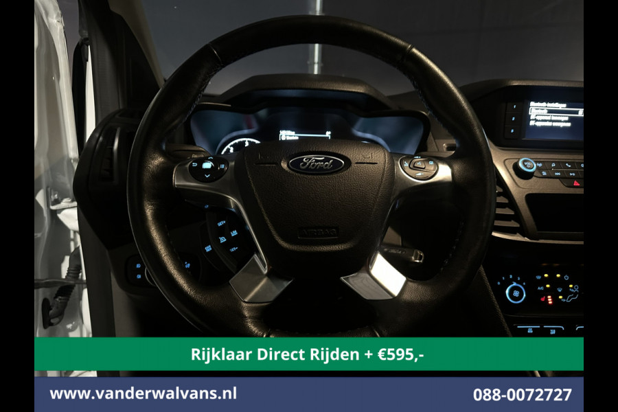 Ford Transit Connect 1.5 EcoBlue 100pk L2H1 *Rijklaar Direct Rijden* Euro6 Airco | 3-Zits | Cruisecontrol | Stoelverwarming | Verwarmde voorruit Parkeersensoren, Bijrijdersbank