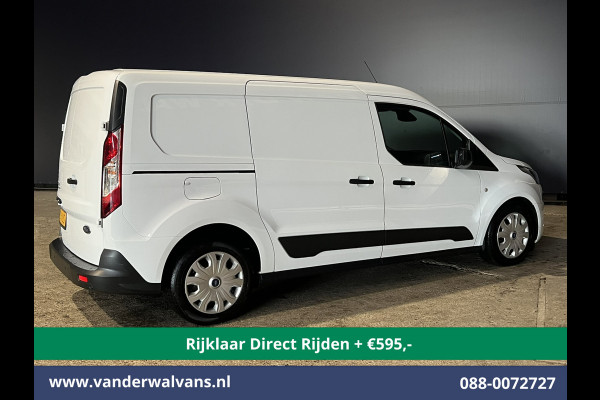 Ford Transit Connect 1.5 EcoBlue 100pk L2H1 *Rijklaar Direct Rijden* Euro6 Airco | 3-Zits | Cruisecontrol | Stoelverwarming | Verwarmde voorruit Parkeersensoren, Bijrijdersbank