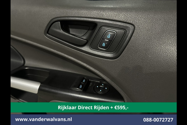 Ford Transit Connect 1.5 EcoBlue 100pk L2H1 *Rijklaar Direct Rijden* Euro6 Airco | 3-Zits | Cruisecontrol | Stoelverwarming | Verwarmde voorruit Parkeersensoren, Bijrijdersbank