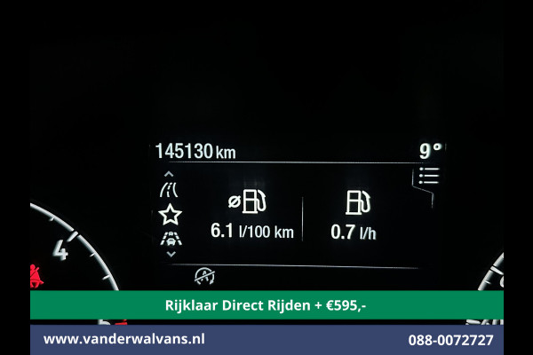 Ford Transit Connect 1.5 EcoBlue 100pk L2H1 *Rijklaar Direct Rijden* Euro6 Airco | 3-Zits | Cruisecontrol | Stoelverwarming | Verwarmde voorruit Parkeersensoren, Bijrijdersbank
