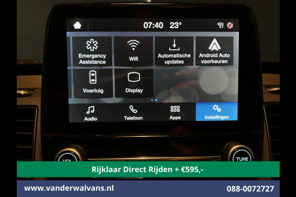 Ford Transit Custom 2.0 TDCI L2H1 Euro6 *Rijklaar Direct Rijden* Airco | Camera | Android auto | Cruisecontrol | Parkeersensoren verwarmde voorruit, bijrijdersbank, 2800kg trekvermogen