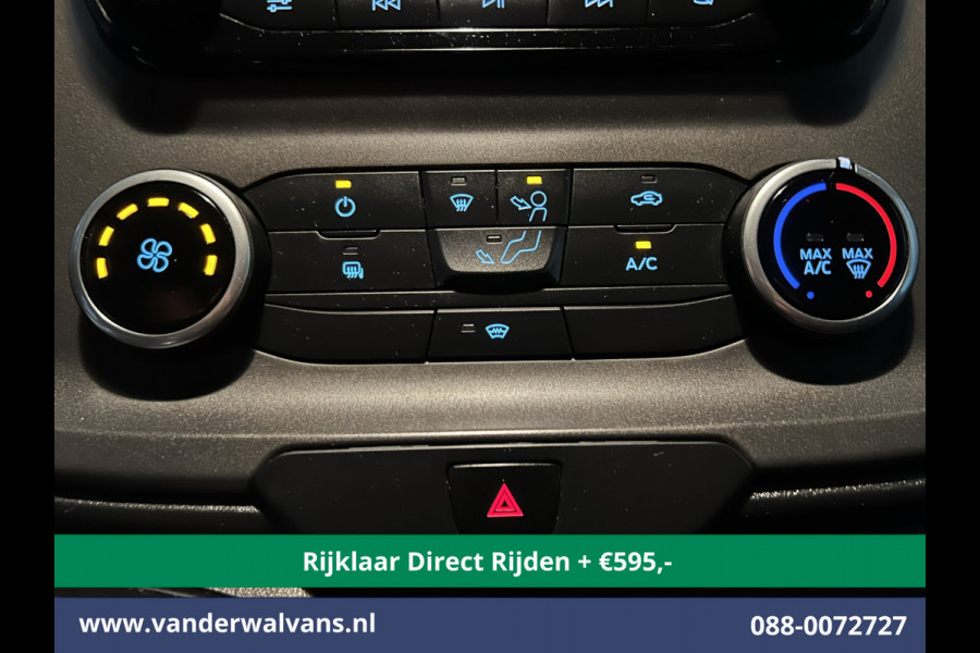 Ford Transit Custom 2.0 TDCI L2H1 Euro6 *Rijklaar Direct Rijden* Airco | Camera | Android auto | Cruisecontrol | Parkeersensoren verwarmde voorruit, bijrijdersbank, 2800kg trekvermogen