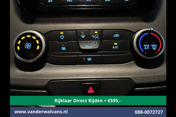 Ford Transit Custom 2.0 TDCI L2H1 Euro6 *Rijklaar Direct Rijden* Airco | Camera | Android auto | Cruisecontrol | Parkeersensoren verwarmde voorruit, bijrijdersbank, 2800kg trekvermogen
