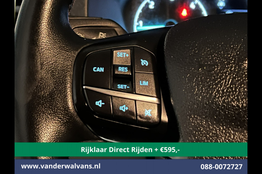 Ford Transit Custom 2.0 TDCI L2H1 Euro6 *Rijklaar Direct Rijden* Airco | Camera | Android auto | Cruisecontrol | Parkeersensoren verwarmde voorruit, bijrijdersbank, 2800kg trekvermogen