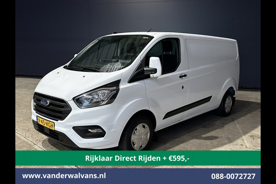 Ford Transit Custom 2.0 TDCI L2H1 Euro6 *Rijklaar Direct Rijden* Airco | Camera | Android auto | Cruisecontrol | Parkeersensoren verwarmde voorruit, bijrijdersbank, 2800kg trekvermogen