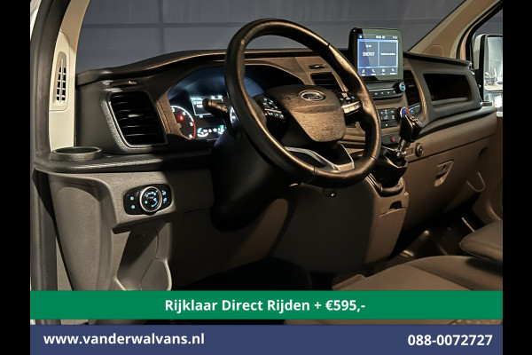 Ford Transit Custom 2.0 TDCI L2H1 Euro6 *Rijklaar Direct Rijden* Airco | Camera | Android auto | Cruisecontrol | Parkeersensoren verwarmde voorruit, bijrijdersbank, 2800kg trekvermogen
