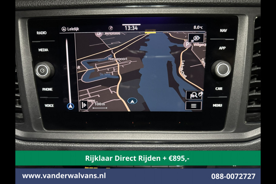 Volkswagen Crafter 2.0 TDI 177pk Automaat L3H2 L2H1 Euro6 *Rijklaar Direct Rijden* Airco | Camera | Navigatie | Apple Carplay 3000kg Trekhaak, Android Auto, Cruisecontrol, 270 Graden Achterdeuren, Stoelverwarming, Parkeersensoren, Bijrijdersbank