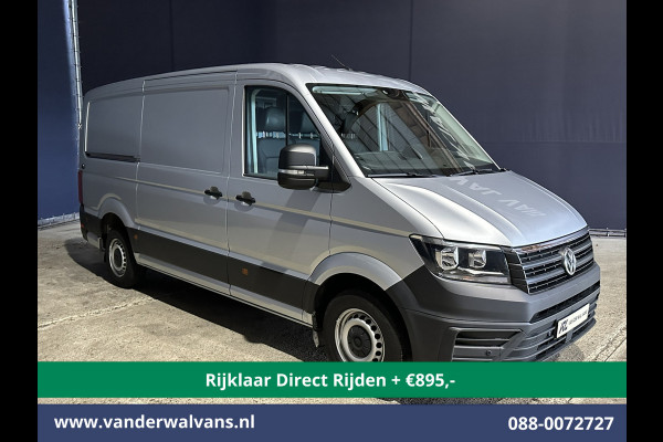 Volkswagen Crafter 2.0 TDI 177pk Automaat L3H2 L2H1 Euro6 *Rijklaar Direct Rijden* Airco | Camera | Navigatie | Apple Carplay 3000kg Trekhaak, Android Auto, Cruisecontrol, 270 Graden Achterdeuren, Stoelverwarming, Parkeersensoren, Bijrijdersbank