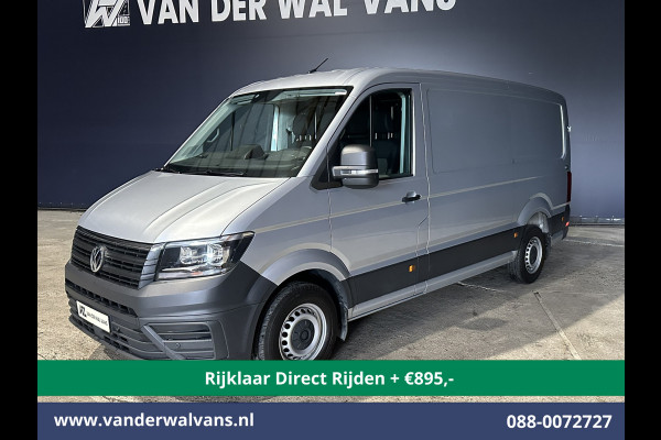 Volkswagen Crafter 2.0 TDI 177pk Automaat L3H2 L2H1 Euro6 *Rijklaar Direct Rijden* Airco | Camera | Navigatie | Apple Carplay 3000kg Trekhaak, Android Auto, Cruisecontrol, 270 Graden Achterdeuren, Stoelverwarming, Parkeersensoren, Bijrijdersbank
