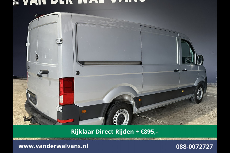 Volkswagen Crafter 2.0 TDI 177pk Automaat L3H2 L2H1 Euro6 *Rijklaar Direct Rijden* Airco | Camera | Navigatie | Apple Carplay 3000kg Trekhaak, Android Auto, Cruisecontrol, 270 Graden Achterdeuren, Stoelverwarming, Parkeersensoren, Bijrijdersbank