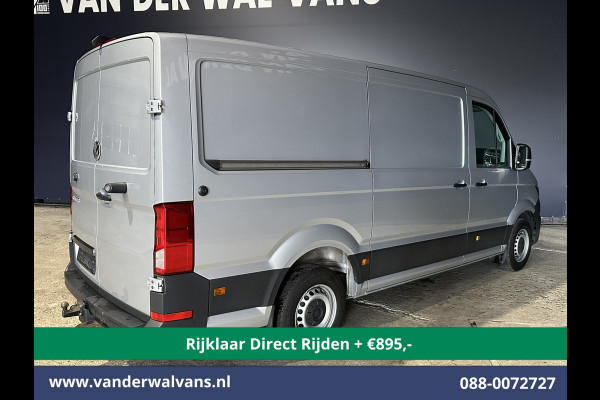 Volkswagen Crafter 2.0 TDI 177pk Automaat L3H2 L2H1 Euro6 *Rijklaar Direct Rijden* Airco | Camera | Navigatie | Apple Carplay 3000kg Trekhaak, Android Auto, Cruisecontrol, 270 Graden Achterdeuren, Stoelverwarming, Parkeersensoren, Bijrijdersbank