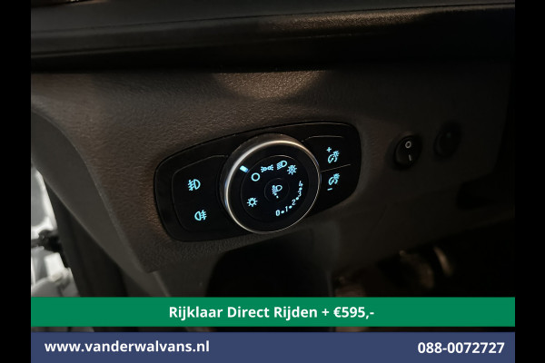 Ford Transit Custom 2.0 TDCI 130pk L2H1 *Rijklaar Direct Rijden* Euro6 Airco | Camera | LED | Cruisecontrol | Stoelverwarming Verwarmde voorruit, Parkeersensoren, Bijrijdersbank, 2800kg trekvermogen