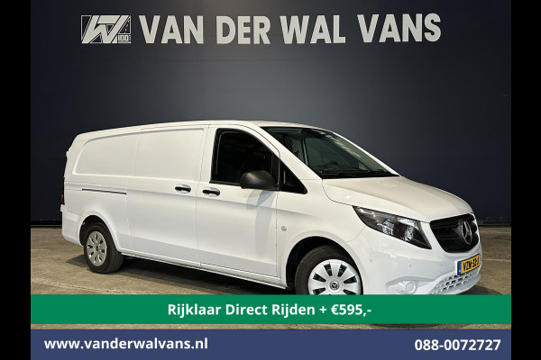 Mercedes-Benz Vito 114 CDI 136pk 9G-Tronic Automaat L3H1 Euro6 *Rijklaar direct Rijden* Airco | Camera | Apple Carplay | Android Auto Cruisecontrol, 2500kg Trekhaak, Parkeersensoren