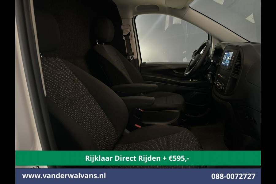 Mercedes-Benz Vito 114 CDI 136pk 9G-Tronic Automaat L3H1 Euro6 *Rijklaar direct Rijden* Airco | Camera | Apple Carplay | Android Auto Cruisecontrol, 2500kg Trekhaak, Parkeersensoren