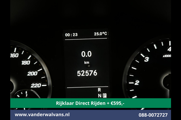 Mercedes-Benz Vito 114 CDI 136pk 9G-Tronic Automaat L3H1 Euro6 *Rijklaar direct Rijden* Airco | Camera | Apple Carplay | Android Auto Cruisecontrol, 2500kg Trekhaak, Parkeersensoren