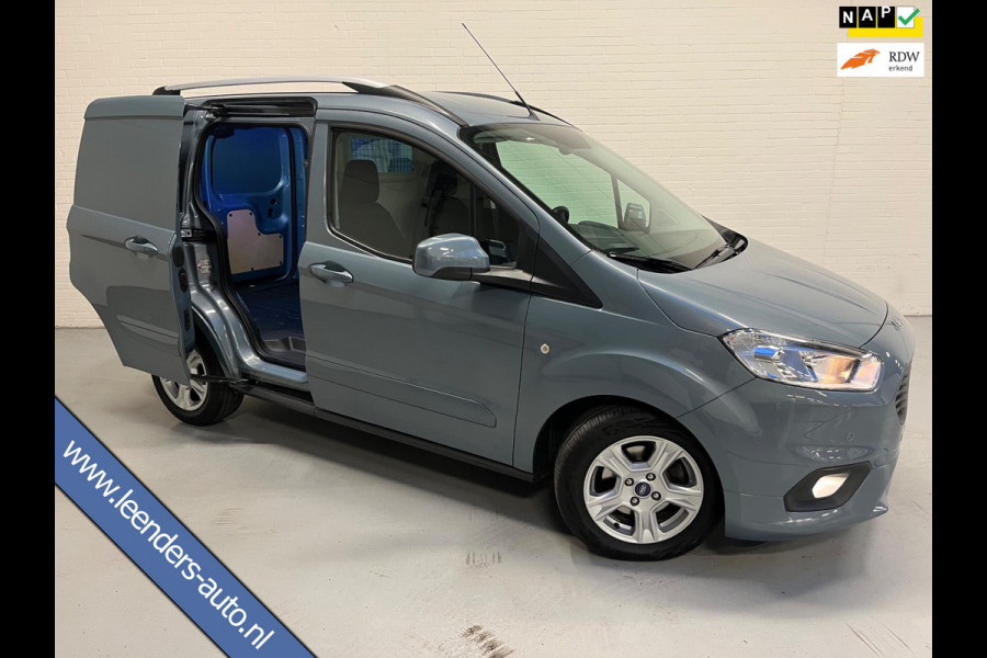 Ford Transit Courier Benzine 1.0 100pk Limited EcoBoost S&S, Airco Ecc, Navigatie, CruiseControl, NEDERLANDSE BUS RIJKLAARPRIJS!
