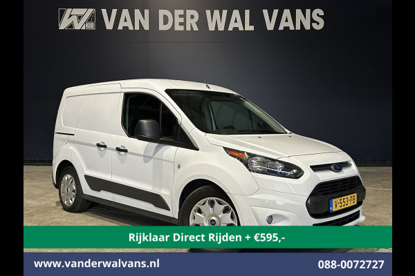 Ford Transit Connect 1.5 TDCI 101pk L1H1 Euro6 *Rijklaar Direct Rijden* Airco | 3-Zits | Cruisecontrol | Trekhaak Verwarmde voorruit, Bijrijdersbank