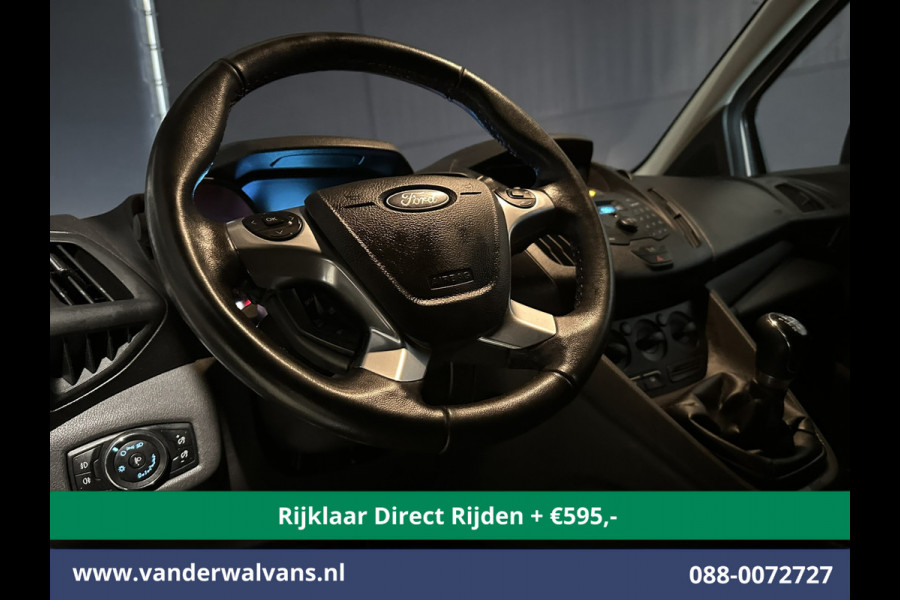 Ford Transit Connect 1.5 TDCI 101pk L1H1 Euro6 *Rijklaar Direct Rijden* Airco | 3-Zits | Cruisecontrol | Trekhaak Verwarmde voorruit, Bijrijdersbank