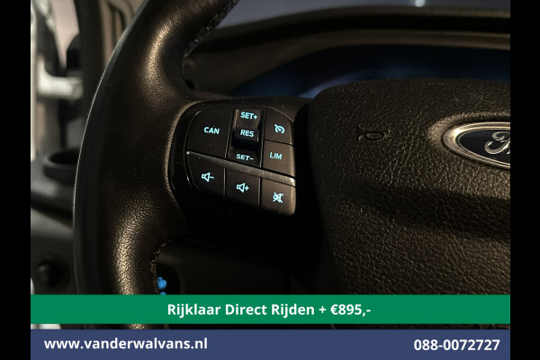Ford Transit 2.0 TDCI 131pk L3H2 Euro6 *Rijklaar Direct Rijden* Airco | Camera | Navigatie | Android Auto | Cruisecontrol | Parkeersensoren Stoelverwarming, Verwarmde voorruit, Bijrijdersbank