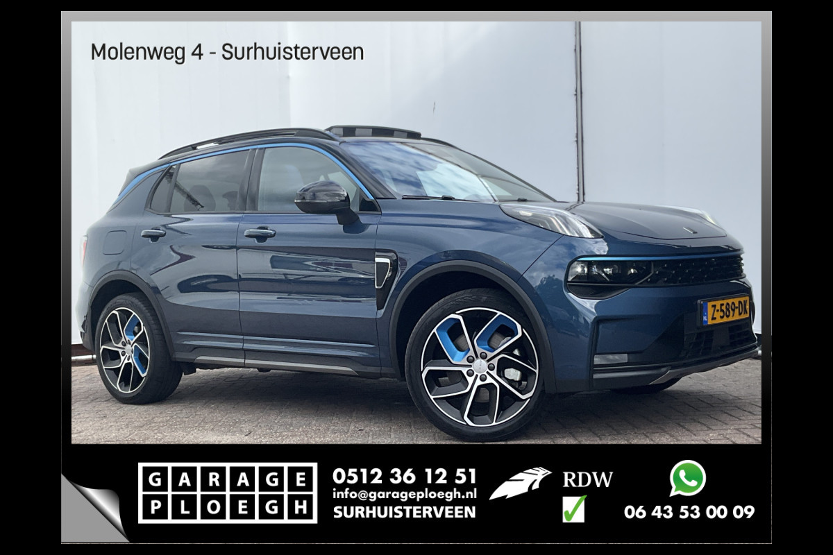 Lynk & Co 01 1.5 262pk PHEV Trekhaak(1800kg) 360°Cam DAB Zwarte hemel