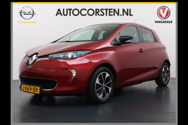 Renault ZOE R110 Limited 41kWh Huur Accu Navi Ecc Apple Carplay/Android Auto Cruise Control Pdc Lmv 16" Bluetooth Privacy Glas Keyless Led